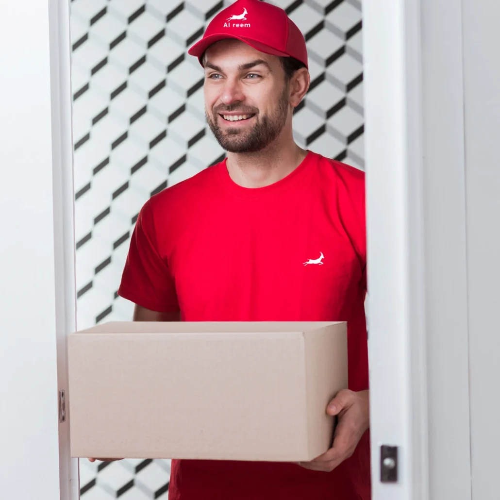 مندوب توصيل موثوق عجمان